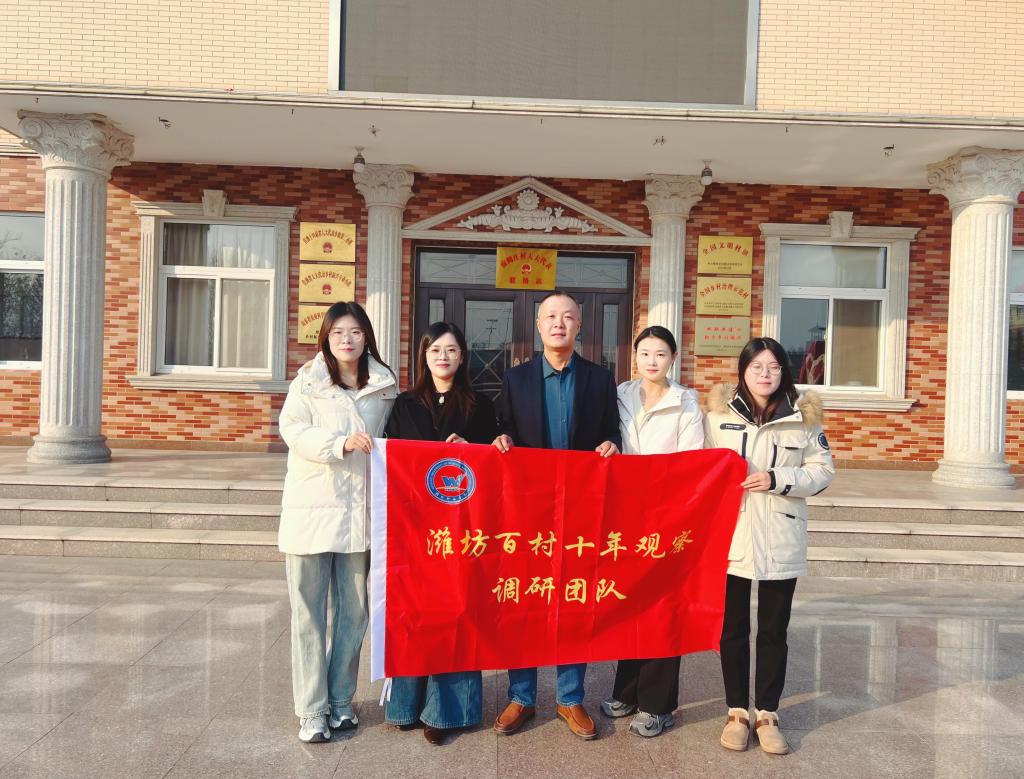 “潍坊百村十年观察”项目调研小…